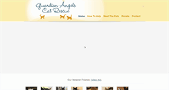 Desktop Screenshot of guardianangelscatrescue.org