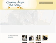 Tablet Screenshot of guardianangelscatrescue.org